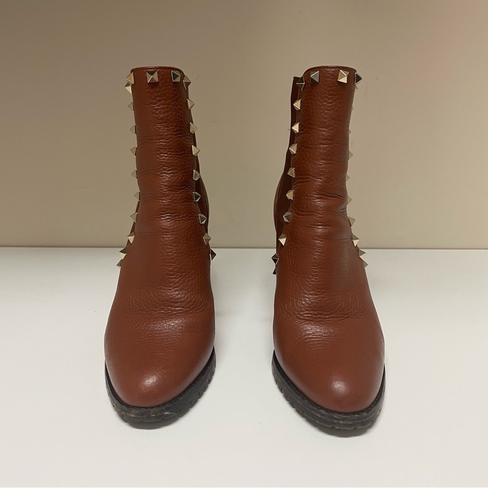Valentino rockstud booties